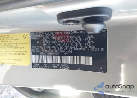 2006 Lexus Rx 330 from USA, damaged, VIN 2T2HA31U36C098017